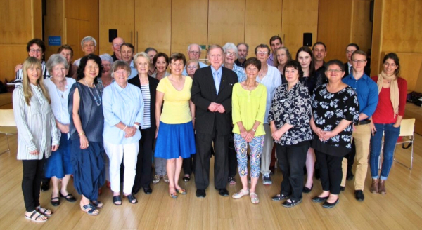 Photograph of 30 Court Support volunteers